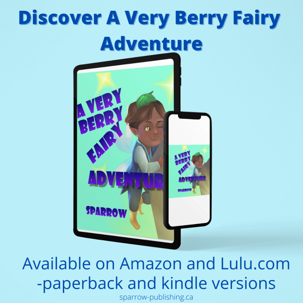 A Very Berry Fairy available on amazon and lulu bookstores